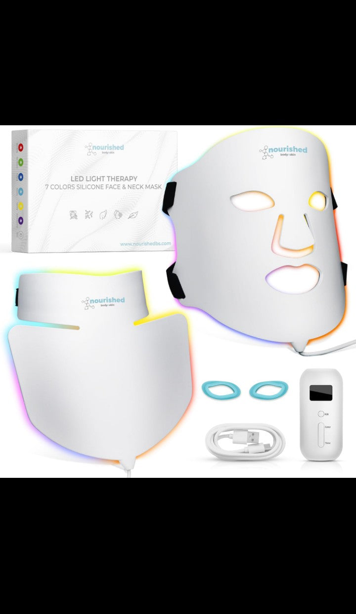 LED Light Therapy Face Mask – Skin Rejuvenation & Acne Treatment