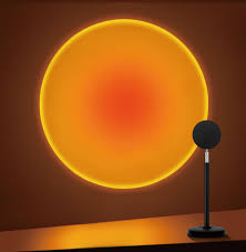 Sunset Glow LED Projector Lamp – Aesthetic Room Sunset Light