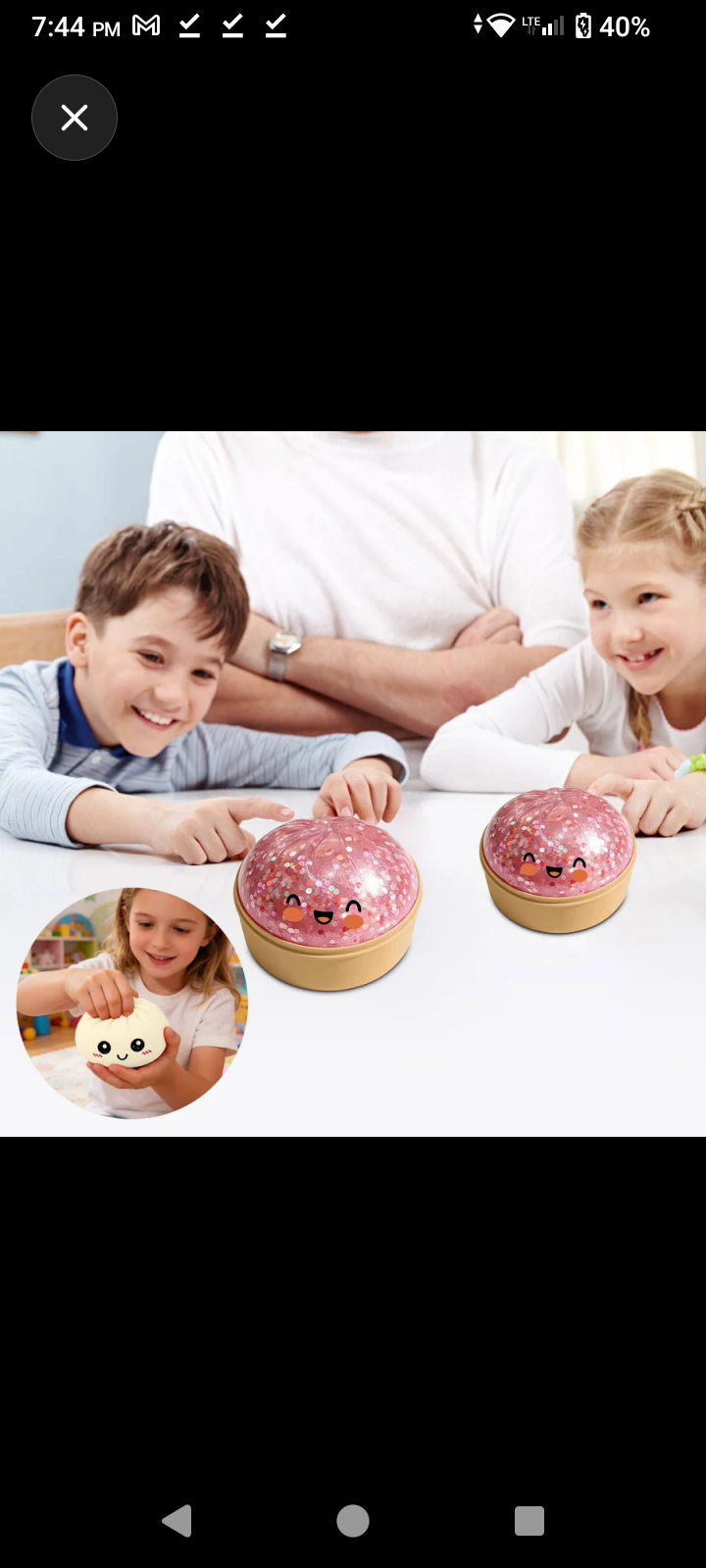 Viral Mystery Dumpling Squishy – Surprise Color Stress Toy in Steamer Box