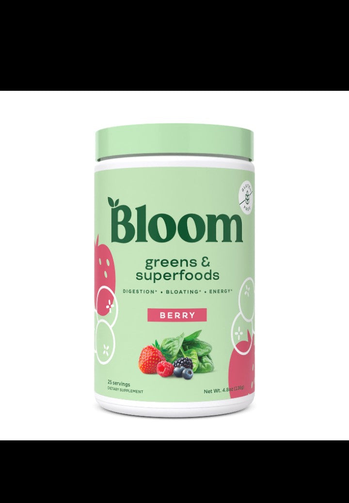 Bloom Nutrition Greens & Superfoods Powder – Daily Greens with Probiotics & Digestive Support